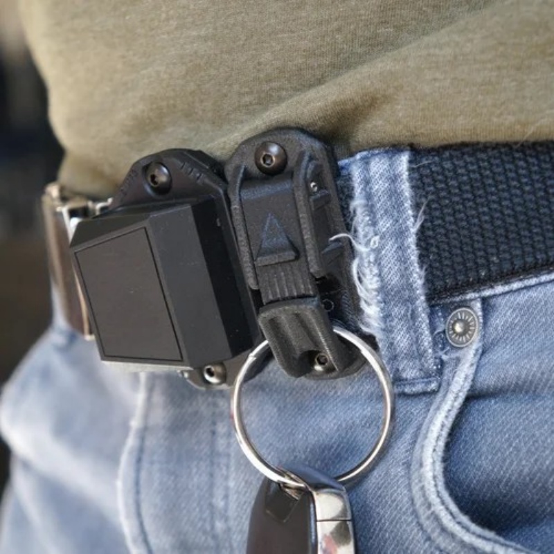 Edc Carry Pack - Plastic Tactical Key Ring Clip Molle
