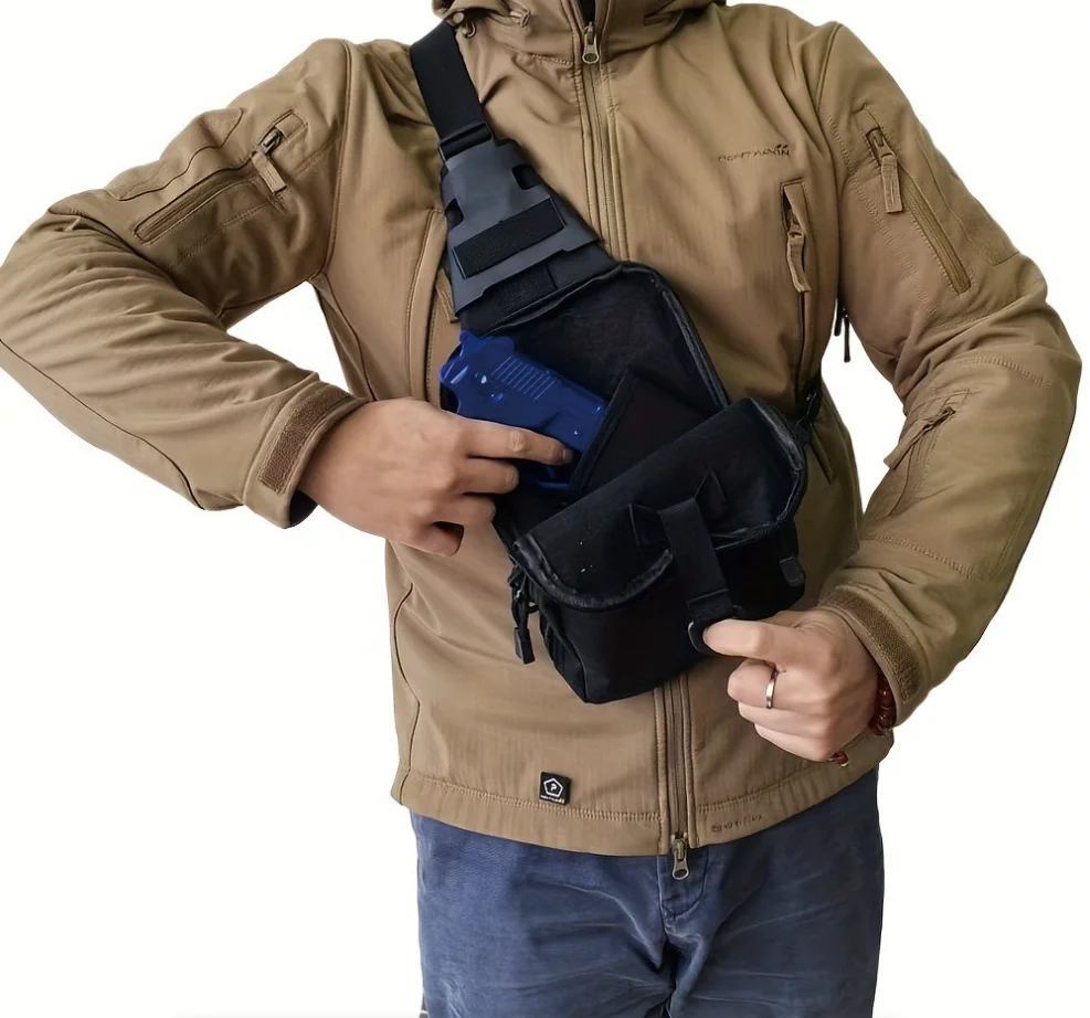 Tactical Sling Bag Concealed C - Edc Concealed Carry Sling Bag ulasan dan harga