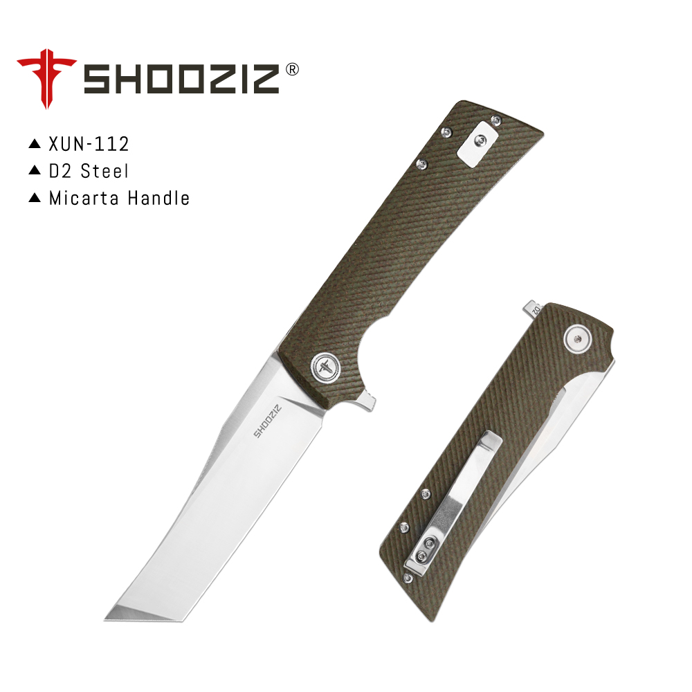 Shooziz XUN112 EDC Folding Kni - Everyday Carry (Edc) Knife ulasan dan harga