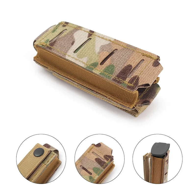 Molle 9mm Magazine Pouch Singl - Edc Carry Holster ulasan dan harga