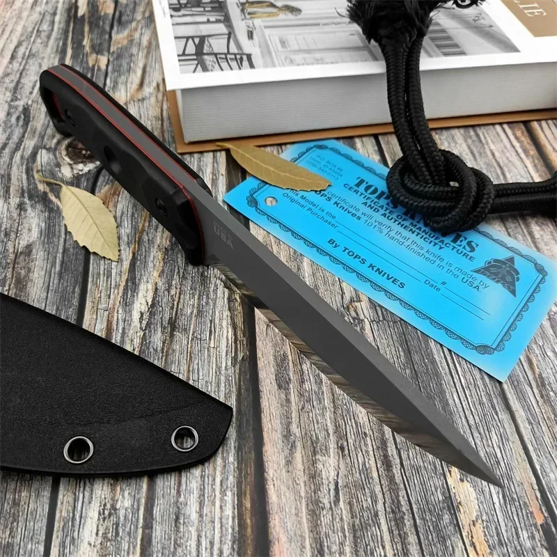 Portable D2 Steel Fixed Blade  - Edc Fixed Blade Deep Carry ulasan dan harga