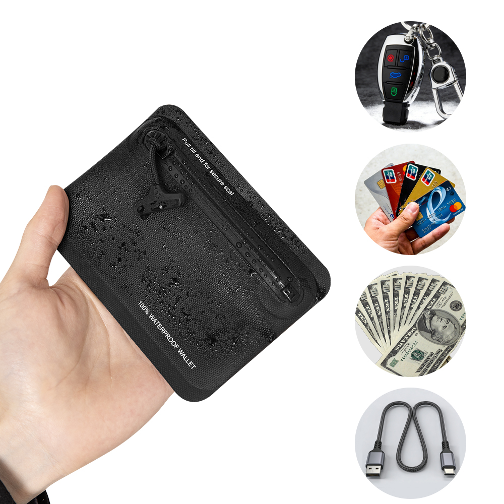 Waterproof Zipper Coin Purse O - Edc Carry Coins ulasan dan harga