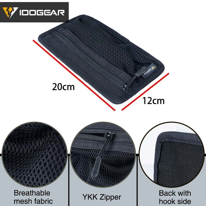 IDOGEAR Tactical Mesh Pouch In - Edc Carry Pouch ulasan dan harga