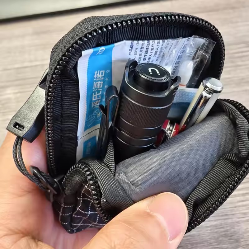 Mini EDC Wallet Storage Pouch, - Edc Carry Coins ulasan dan harga