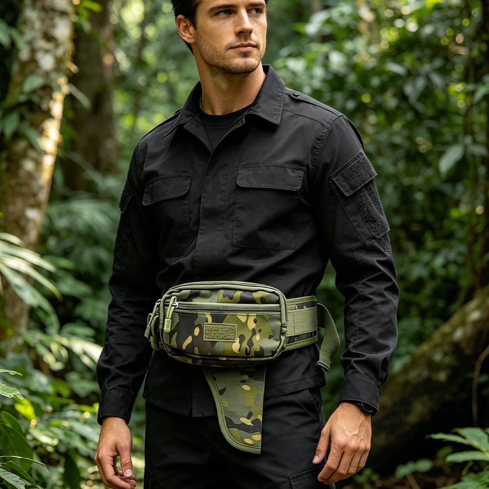 NEW Waterproof Men's Waist Bag - Edc Carry Bag ulasan dan harga