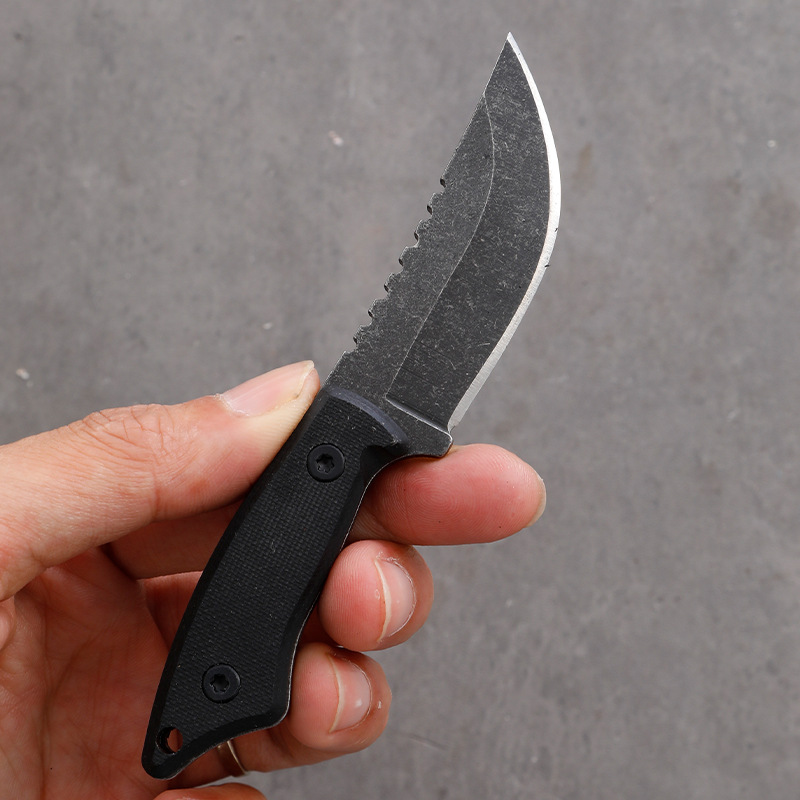 5CR15 Stainless Steel Small Fi - Edc Carry Fixed Blade ulasan dan harga