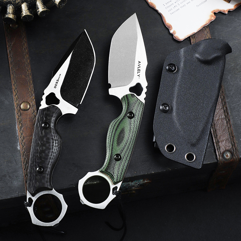 High-quality DC53 steel fixed- - Edc Fixed Blade Deep Carry ulasan dan harga