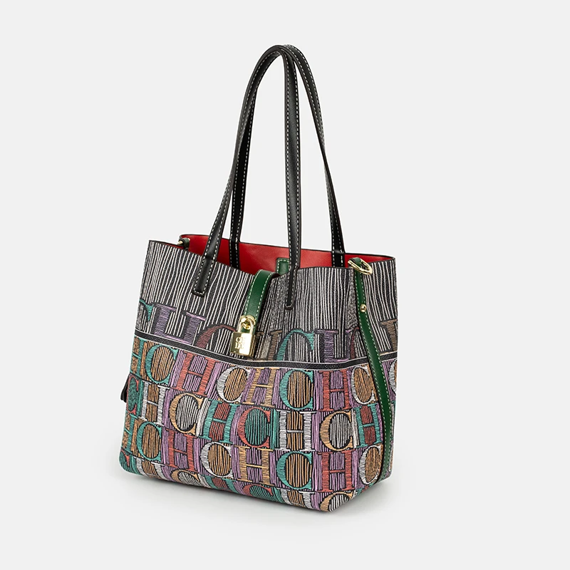 CH Art Color Printed Handbag S - Edc Carry Bag ulasan dan harga