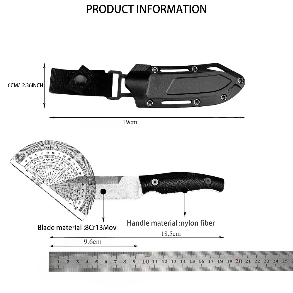 KS 1083 Black Small Straight K - Edc Carry Fixed Blade ulasan dan harga