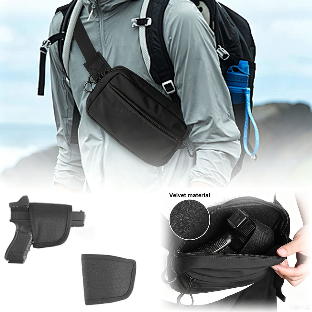 Concealed Carry Waist Bag Tact - Edc Carry Bag For Pistol ulasan dan harga