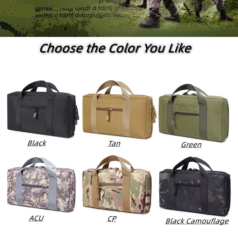 Tactical Pistol Range Bag Gun  - Edc Carry Gun ulasan dan harga