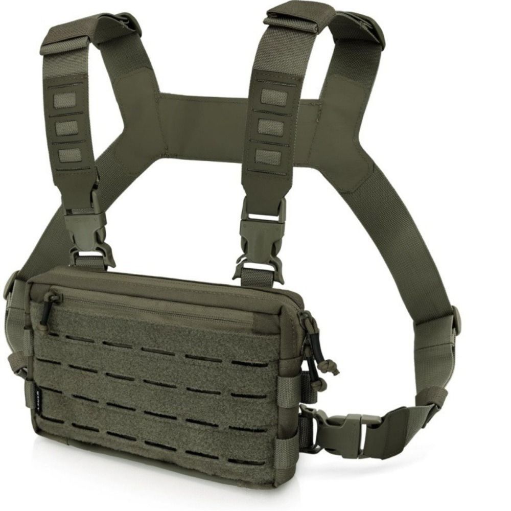 Fashion 1000D Nylon Men Chest  - Edc Carry Pack ulasan dan harga