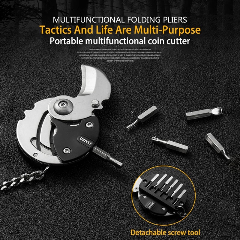 Multifunctional Folding Coin K - Edc Carry Coins ulasan dan harga