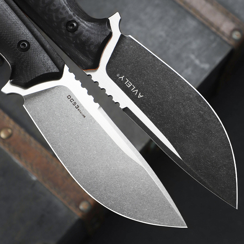 DC53 Steel Fixed-Blade Straigh - Edc Fixed Blade Deep Carry ulasan dan harga