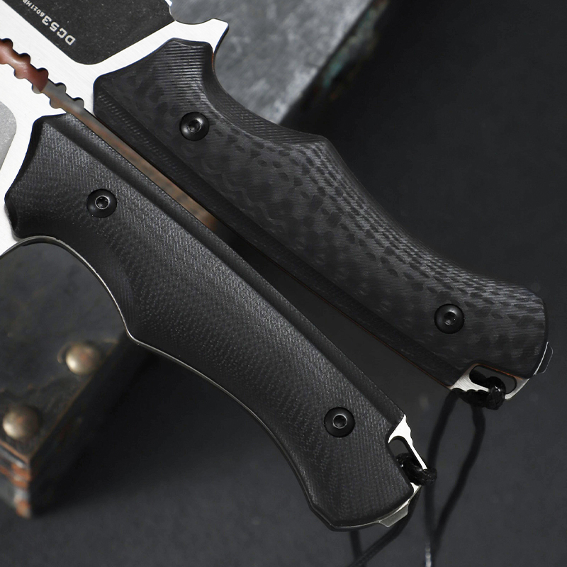 DC53 Steel Fixed-Blade Straigh - Edc Fixed Blade Deep Carry ulasan dan harga