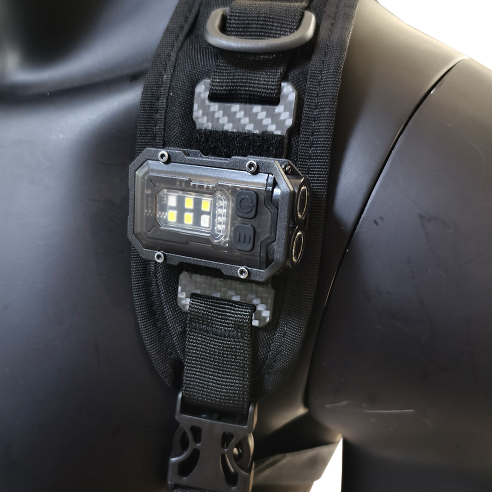 Tactical Flashlight EDC Portab - Edc Carry Belt ulasan dan harga