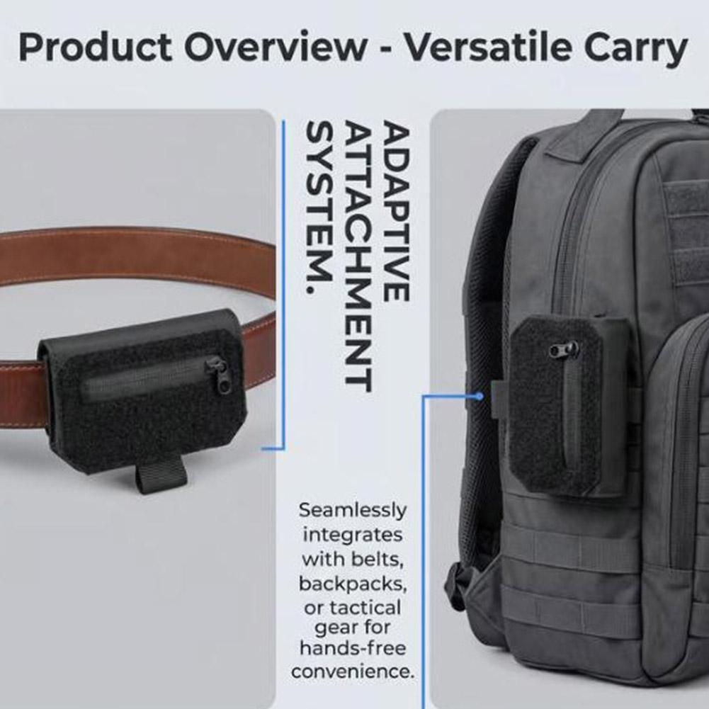 Compact Belt Pouch Mini EDC Po - Edc Carry Pack ulasan dan harga
