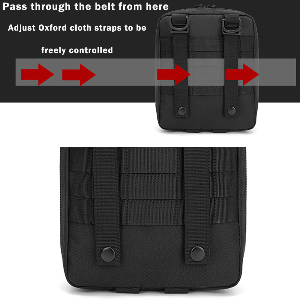 Tactical Molle EDC Pouch Outdo - Edc Carry Fanny Pack ulasan dan harga