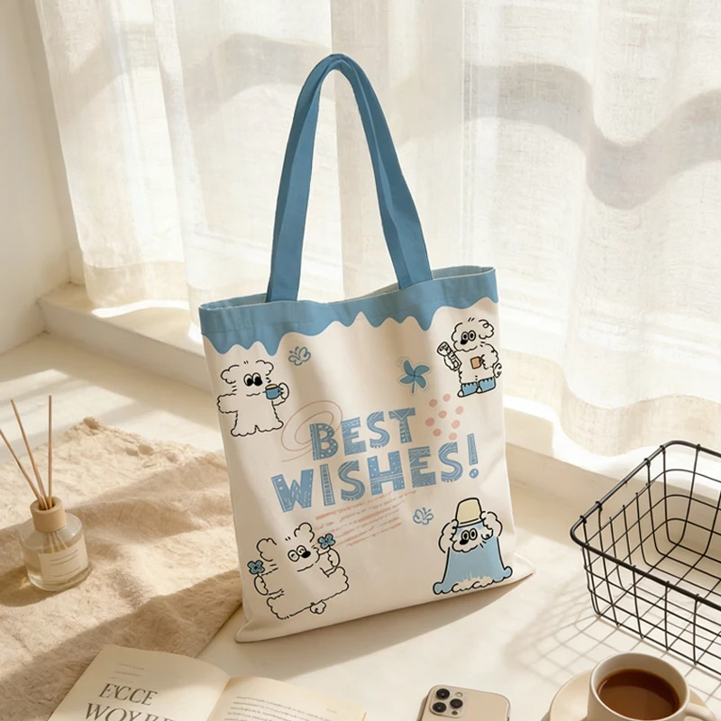 New Cartoon Comic Printed Canv - Edc Carry Bag ulasan dan harga