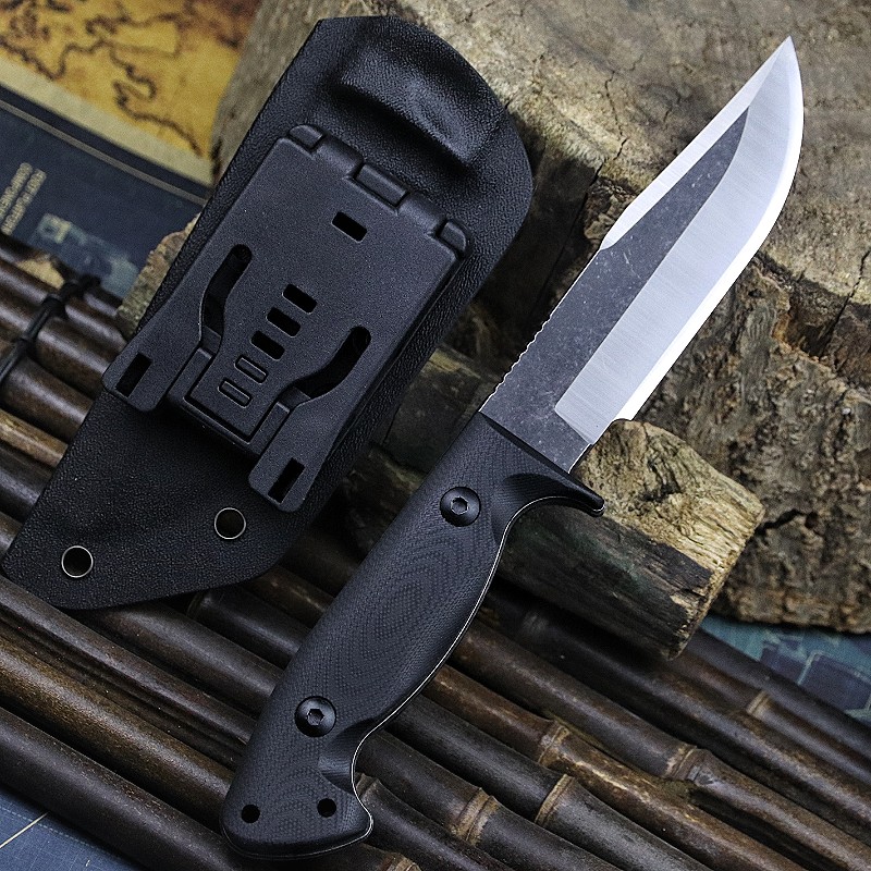 American classic D2 steel mult - Edc Fixed Blade Deep Carry ulasan dan harga