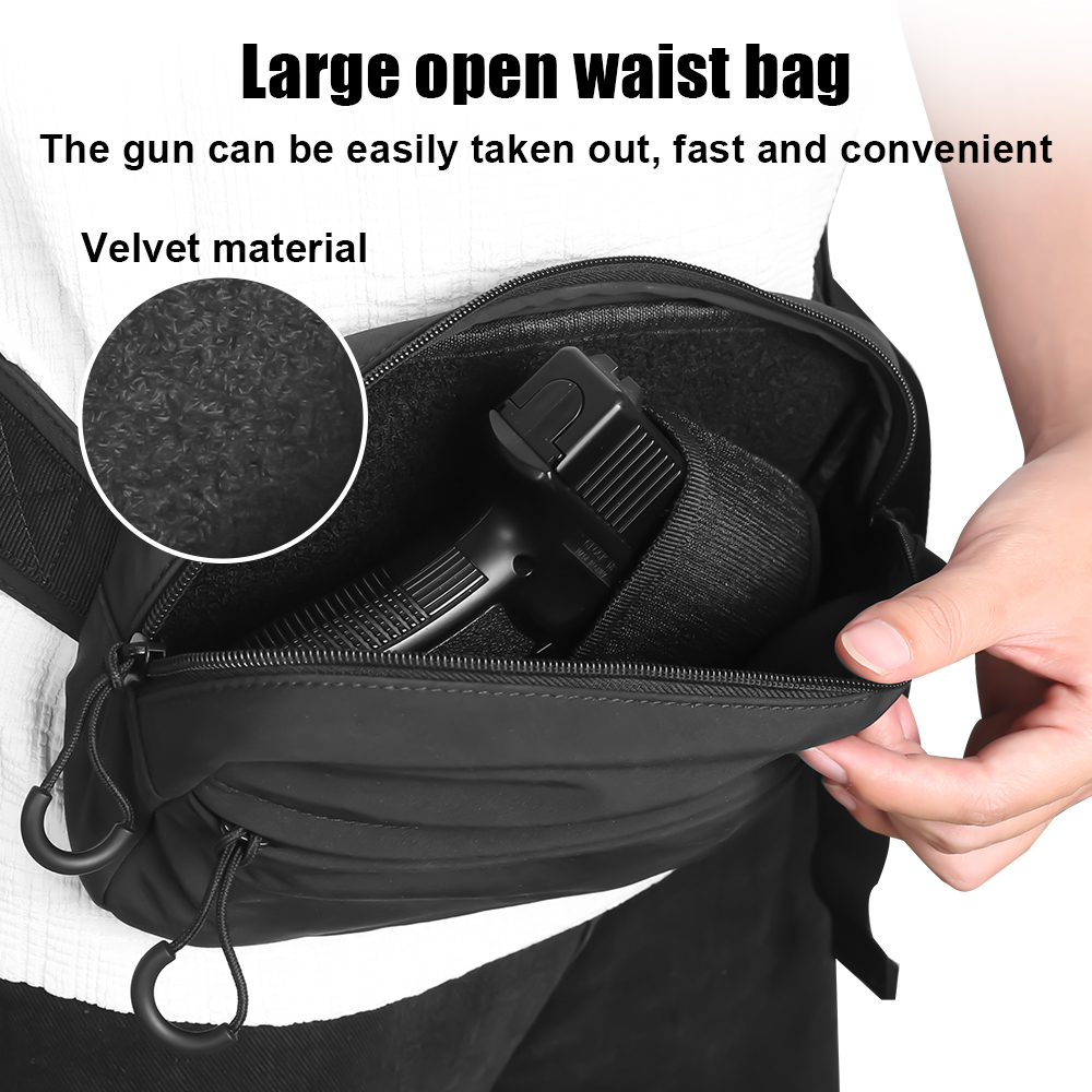 Tactical Crossbody Bag Pistol  - Edc Carry Gun ulasan dan harga