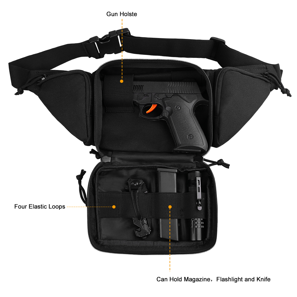 Hunting waist bag, waist belt, - Edc Carry Holster ulasan dan harga
