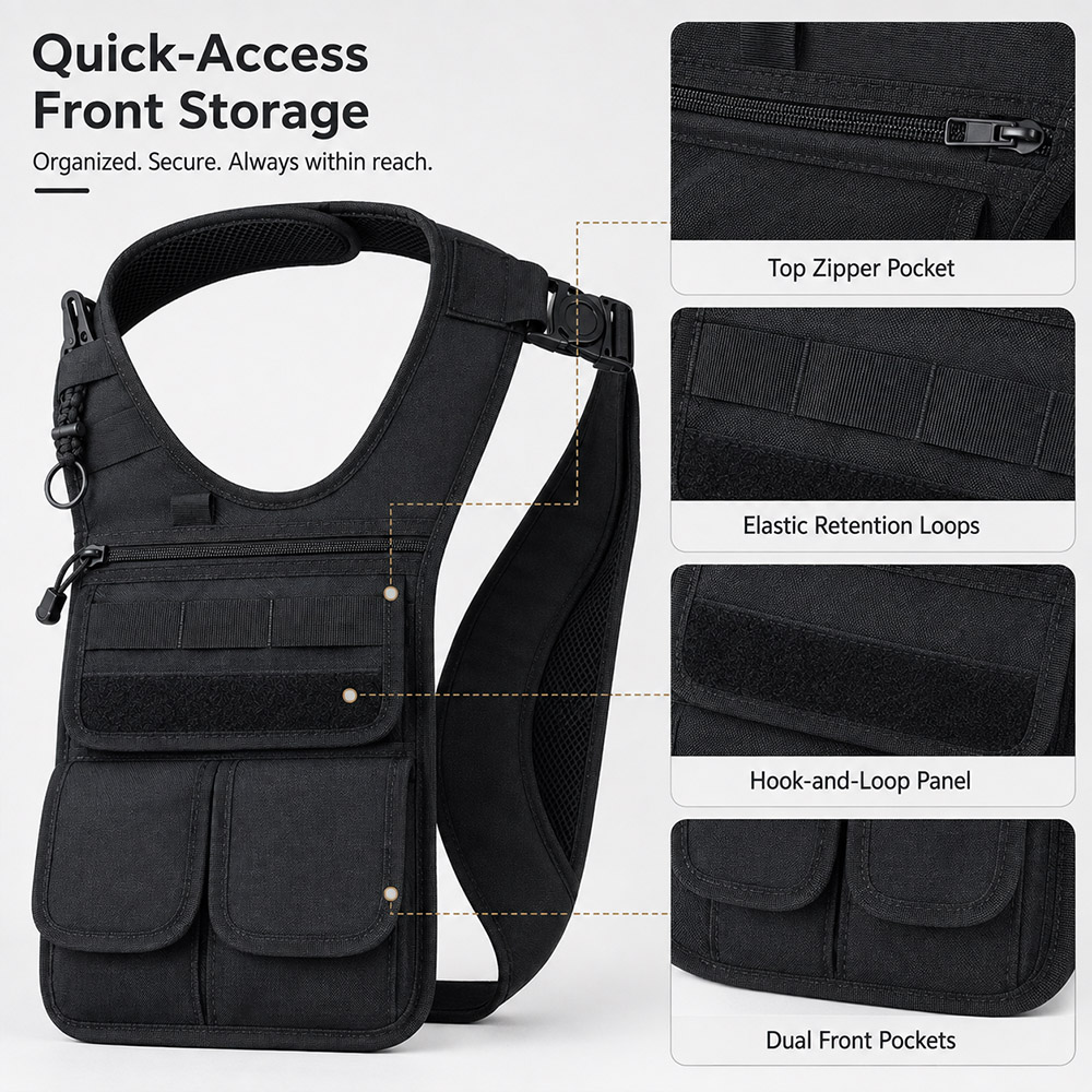 Tactical Concealed Underarm To - Edc Concealed Carry Sling Bag ulasan dan harga