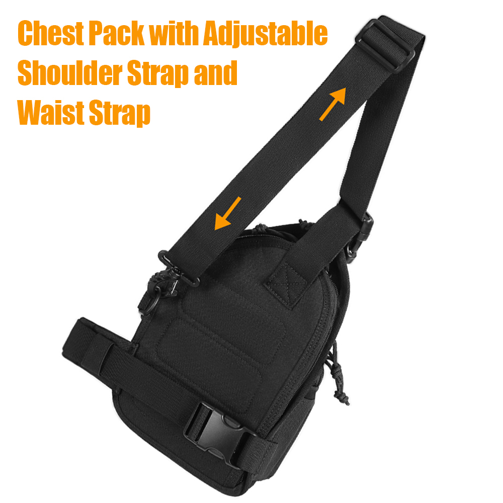 Tactical Gun Bag EDC Shoulder  - Edc Concealed Carry Sling Bag ulasan dan harga