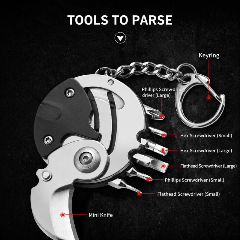 Coin Pocket Outdoor Folding Kn - Edc Carry Coins ulasan dan harga