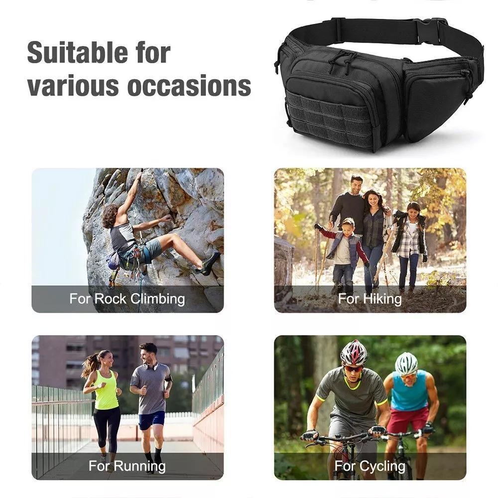 Tactical Fanny Pack for Men Co - Edc Carry Gun ulasan dan harga